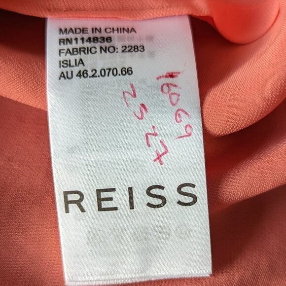 Reiss Coral Sleeveless Shell Blouse - Picture 5 of 10